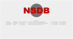 Desktop Screenshot of nsdb.com